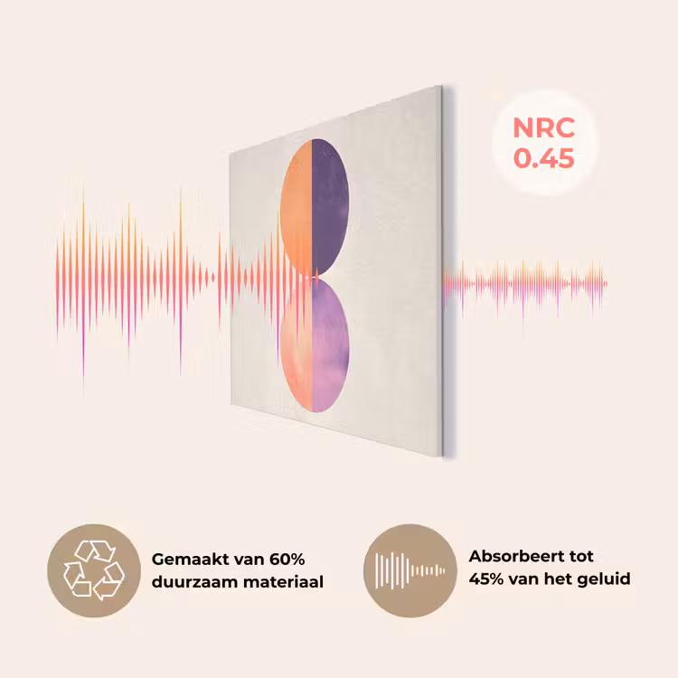 Abstract - Cirkels - Paars PET vilt klein -USP_NL