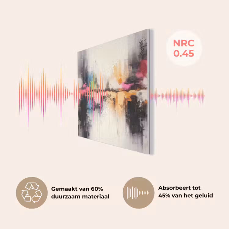 Abstract - Kleurexplosie - Landschap PET vilt klein -USP_NL