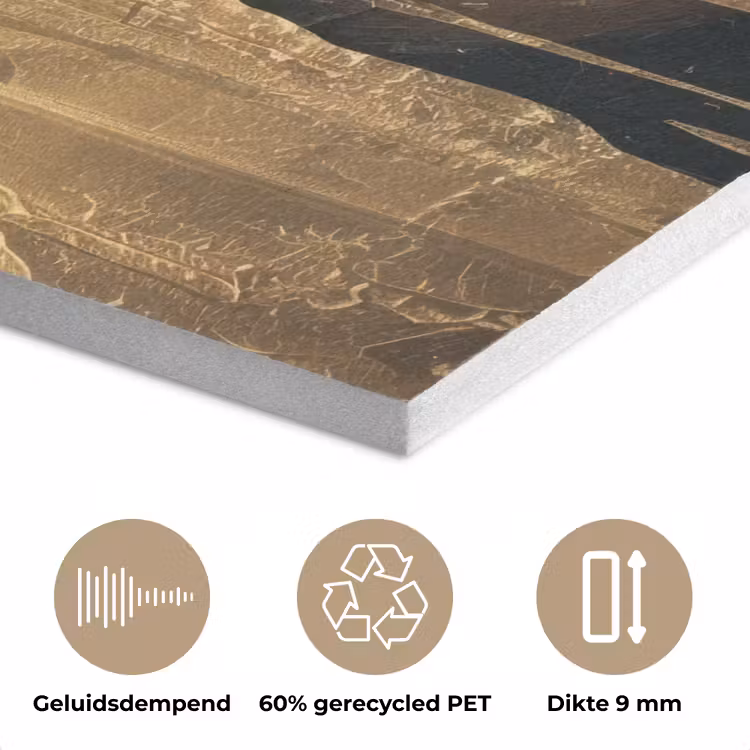 Abstract - Goud - Gezicht - Lippen PET vilt klein -closeup_NL