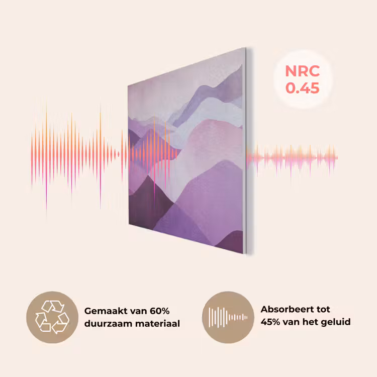 Abstract - Heuvels - Landschap - Paars PET vilt klein -USP_NL
