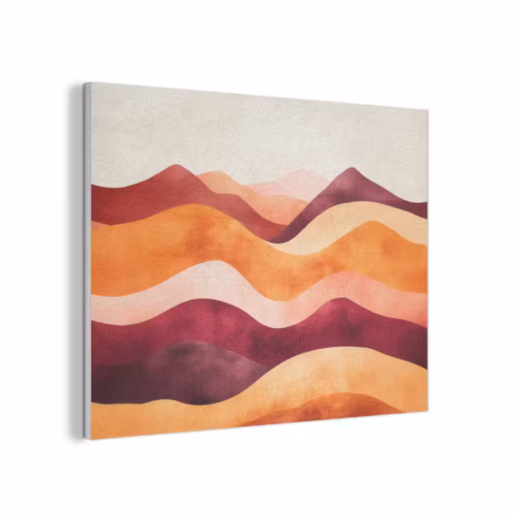 Abstract - Landschap - Golven PET vilt klein -3d
