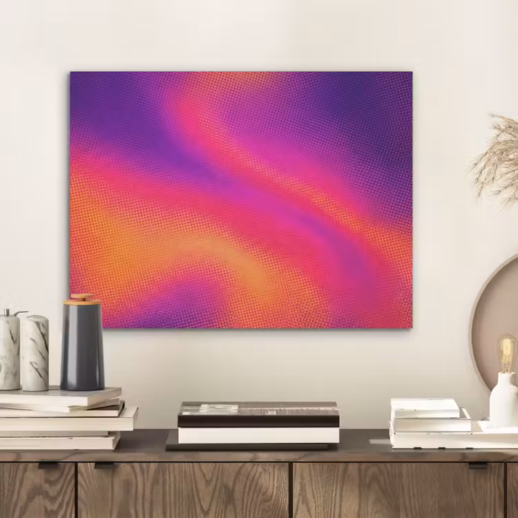 Abstract - Patroon - Kleurverloop PET vilt klein -sfeer1