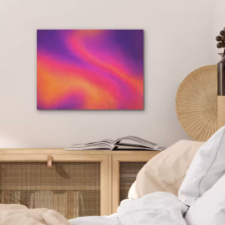 Abstract - Patroon - Kleurverloop PET vilt klein -sfeer3