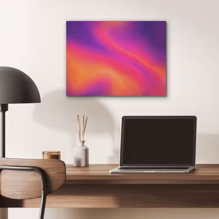 Abstract - Patroon - Kleurverloop PET vilt klein -sfeer5