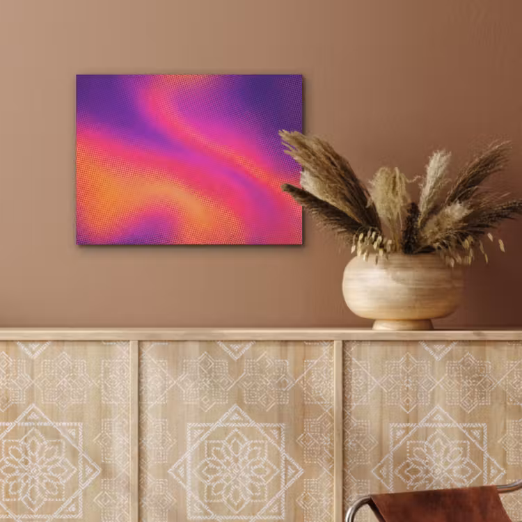Abstract - Patroon - Kleurverloop PET vilt klein -sfeer4