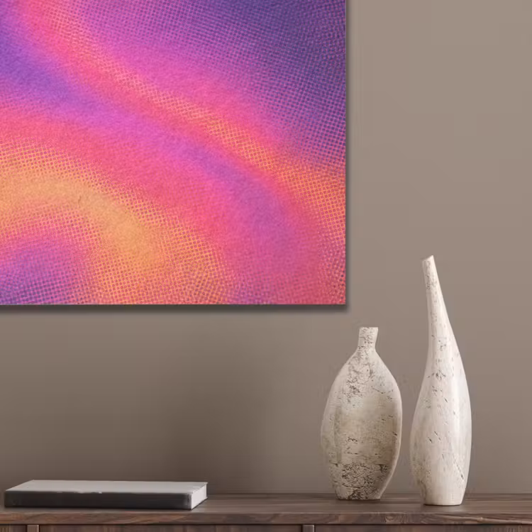 Abstract - Patroon - Kleurverloop PET vilt klein -sfeer6_closeup