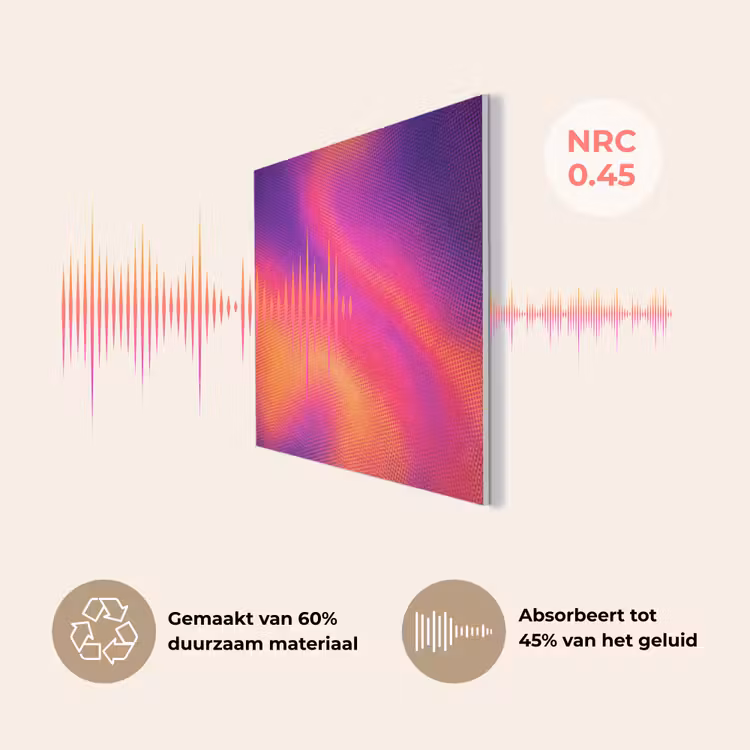 Abstract - Patroon - Kleurverloop PET vilt klein -USP_NL