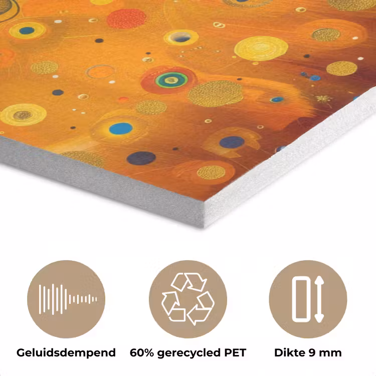 Abstract - Boom - Levensboom - Modern PET vilt klein -closeup_NL