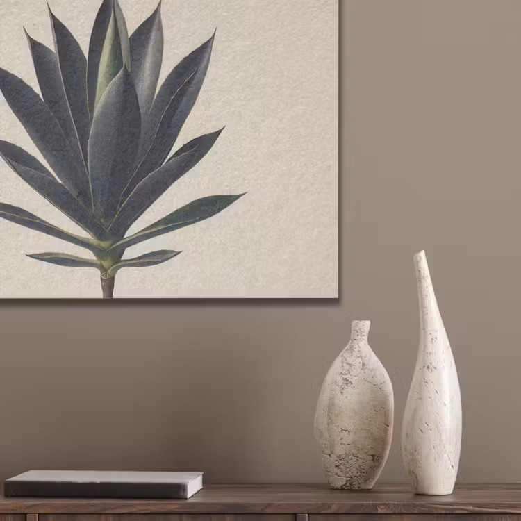 Agaveplant - Symmetrisch - Groen PET vilt klein -sfeer6_closeup
