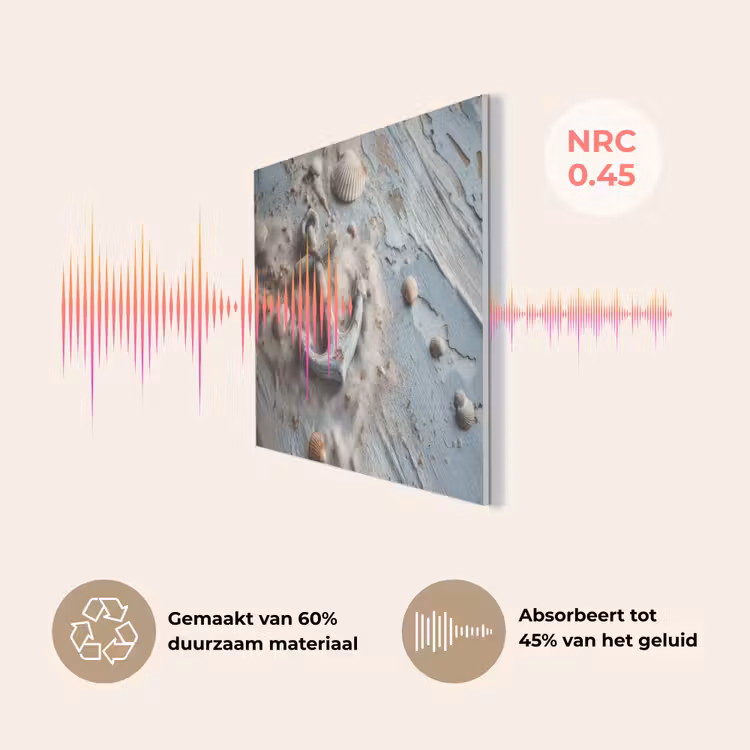 Anker - Hout - Schelpen - Zand PET vilt klein -USP_NL