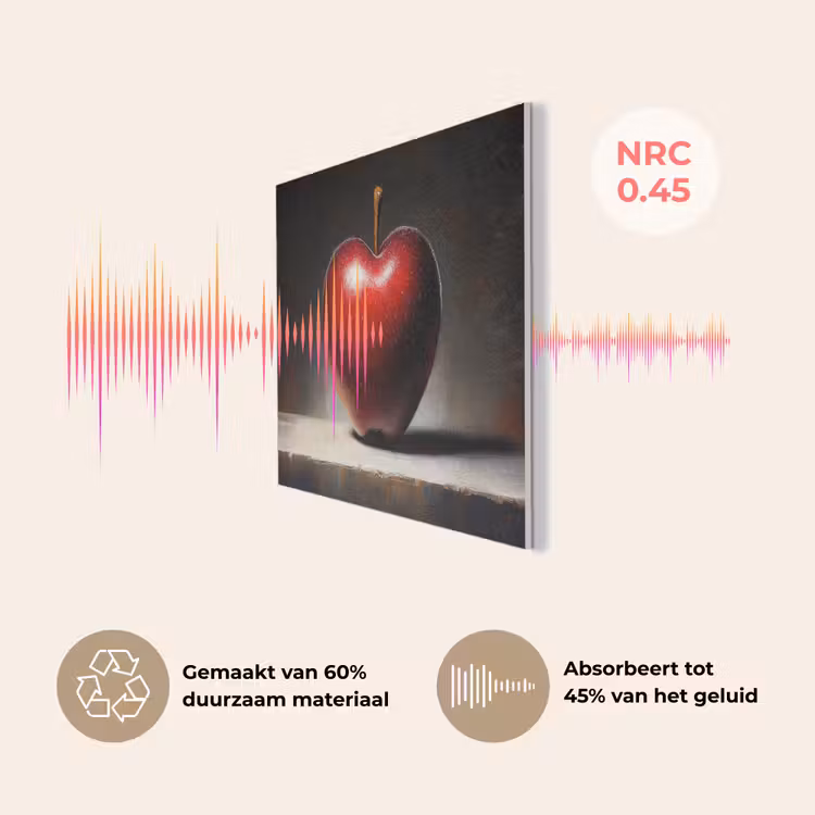 Apple - Hart - Rood PET vilt klein -USP_NL
