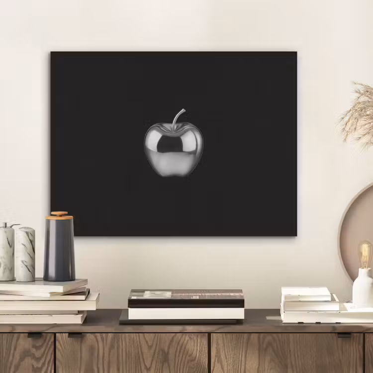Appel - Metallic - Symmetrisch PET vilt klein -sfeer1
