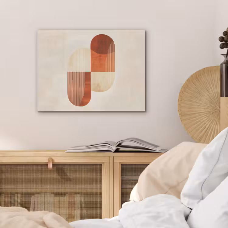 Bogen - Beige - Vormen PET vilt klein -sfeer3