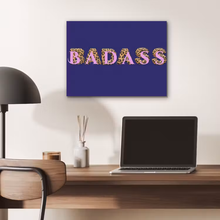 Badass - Panterpint - Schaduw - Roze PET vilt klein -sfeer5