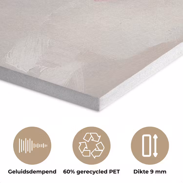 Mand - Eieren - Roze PET vilt klein -closeup_NL