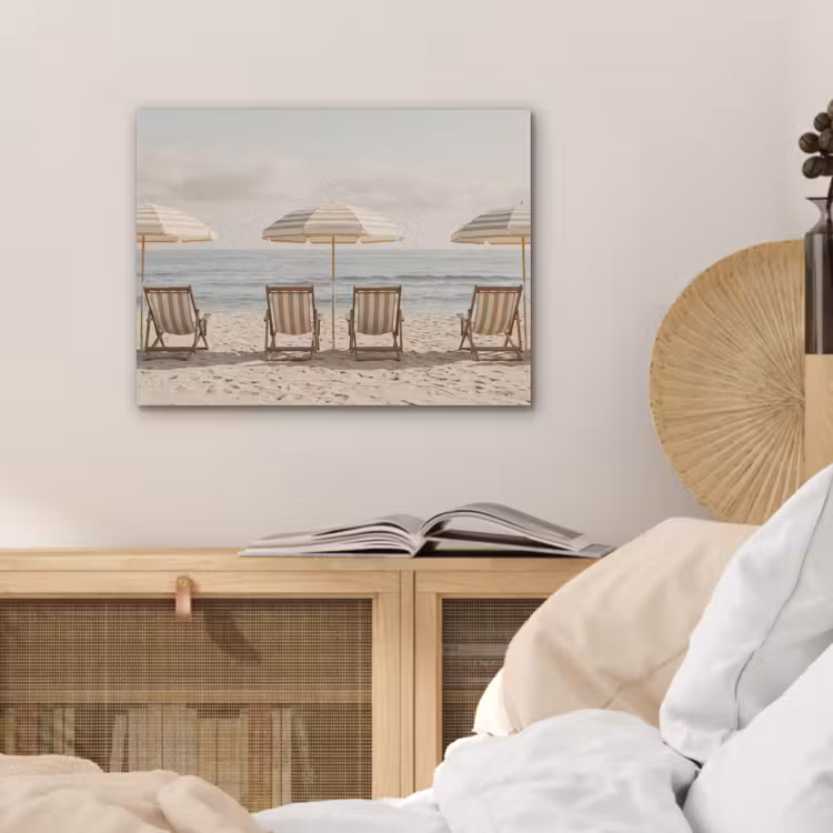 Strand - Stoelen - Parasol PET vilt klein -sfeer3