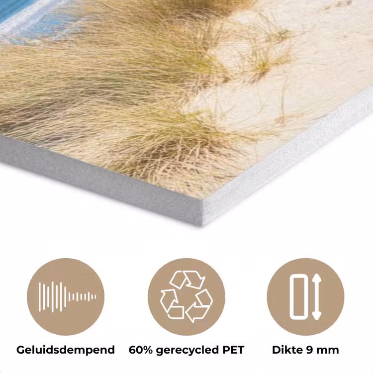 Strand - Zee - Duin - Zand - Zomer PET vilt klein -closeup_NL