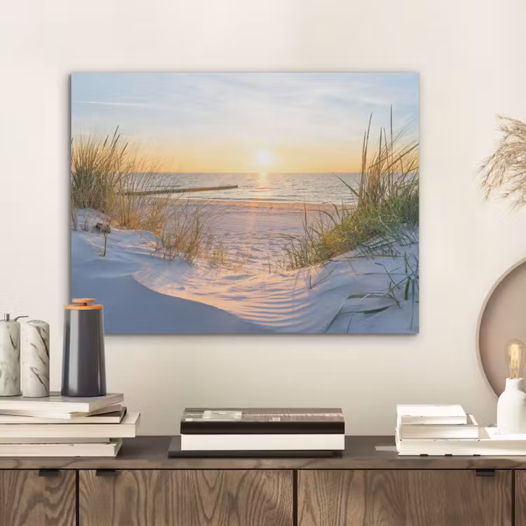 Strand - Zon - Duin - Gras - Zand - Horizon PET vilt klein -sfeer1