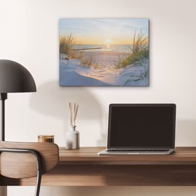 Strand - Zon - Duin - Gras - Zand - Horizon PET vilt klein -sfeer5
