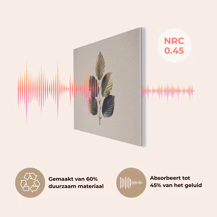 Beukenbladeren - Bruin - Groen - neutraal PET vilt klein -USP_NL