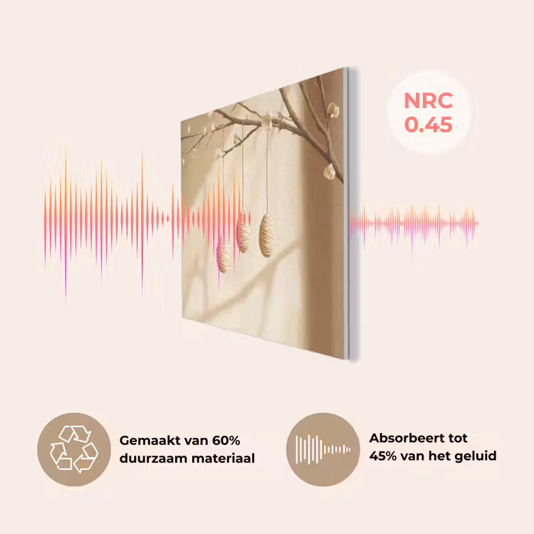Beige - Paastak - Eieren PET vilt klein -USP_NL