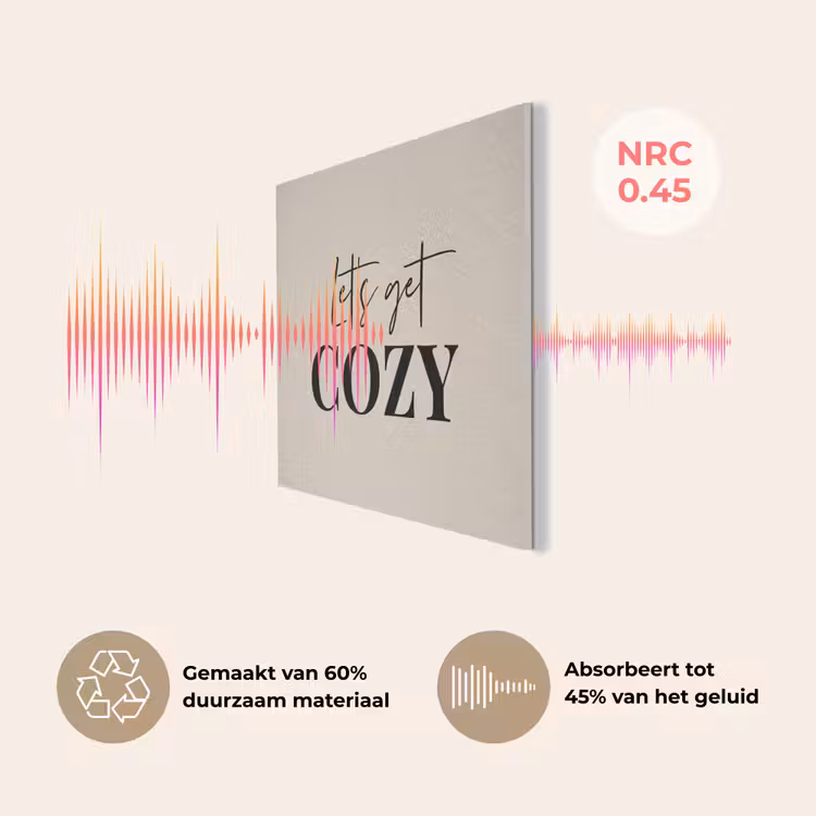Beige - Winter - Quote - Cozy PET vilt klein -USP_NL