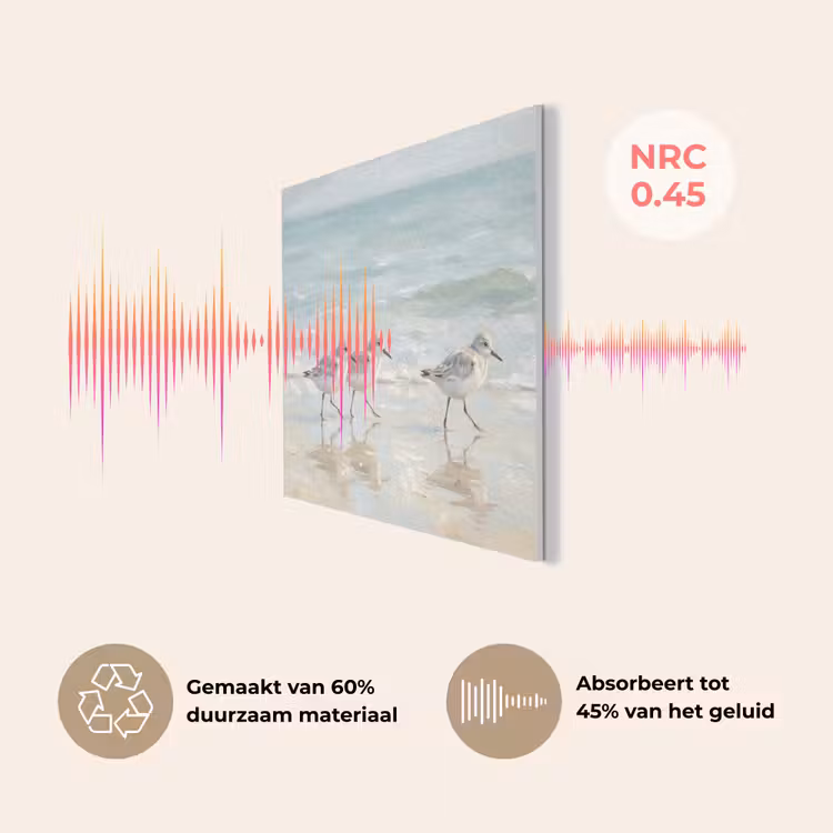 Vogels - Strand - Zee PET vilt klein -USP_NL