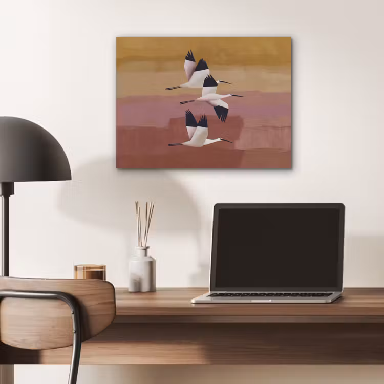 Vogels - Snavel - Abstract PET vilt klein -sfeer5