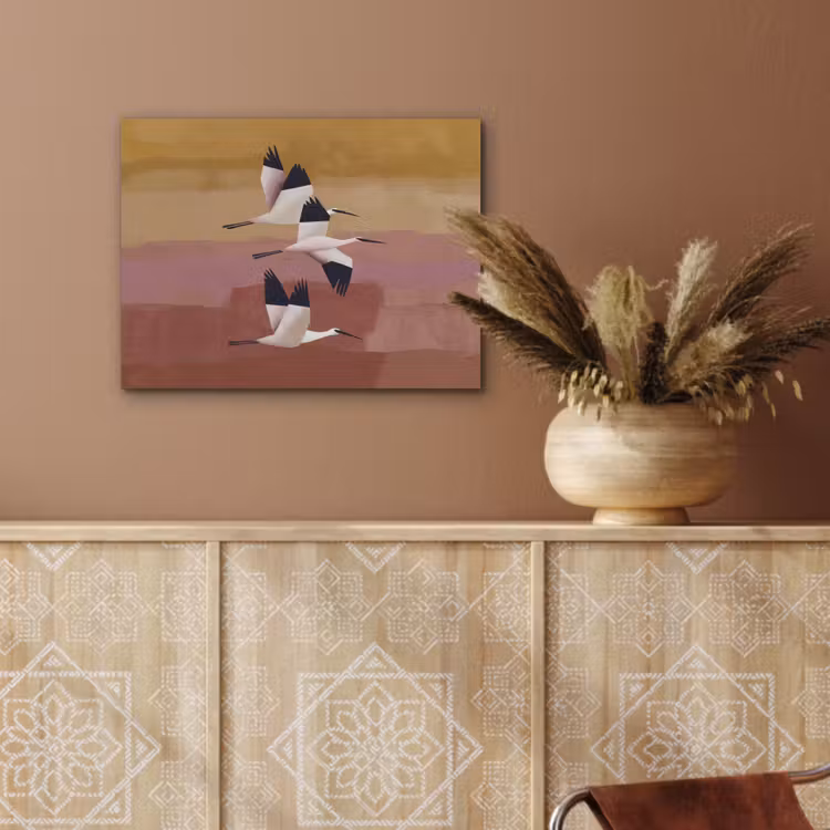 Vogels - Snavel - Abstract PET vilt klein -sfeer4