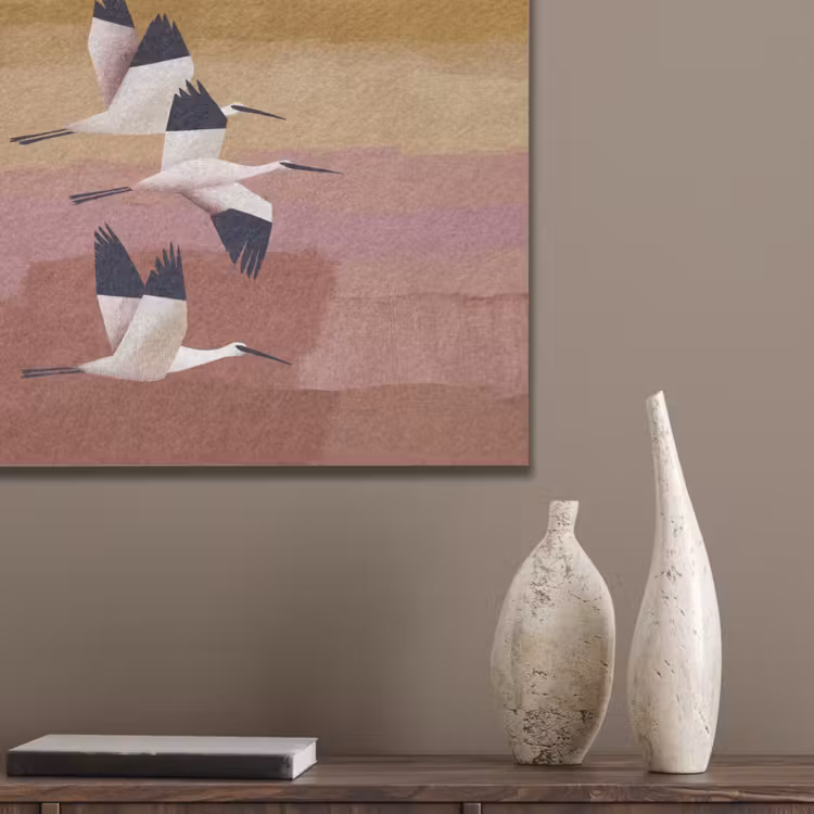 Vogels - Snavel - Abstract PET vilt klein -sfeer6_closeup