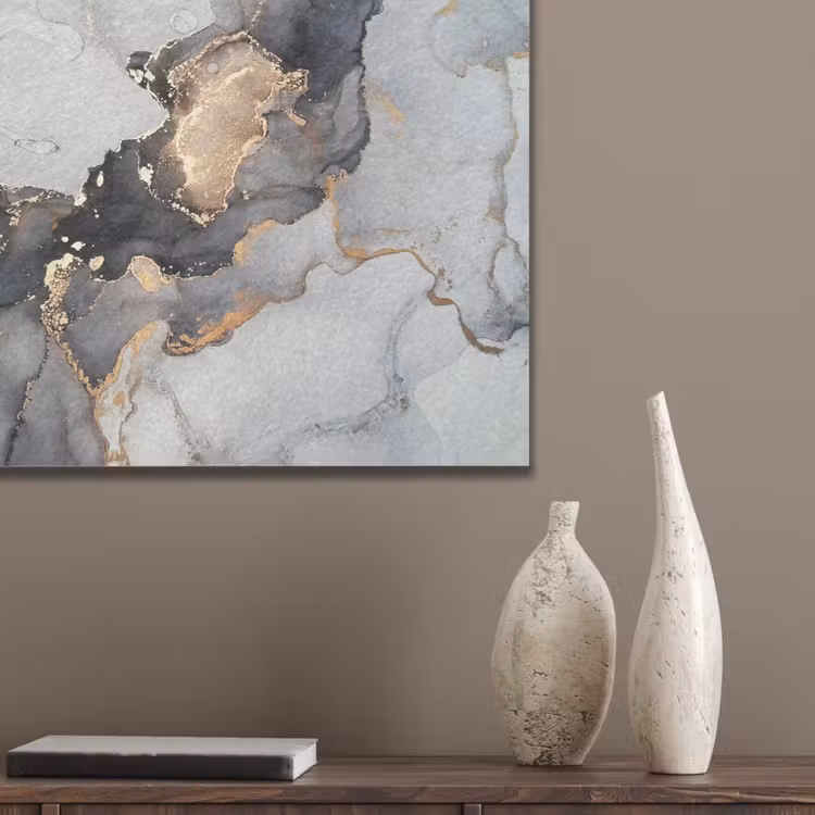 Zwart - Marmer - Luxe - Goud PET vilt klein -sfeer6_closeup