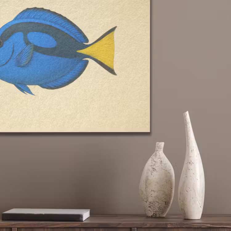 Blauw - Dory - Vis - Staartvin PET vilt klein -sfeer6_closeup