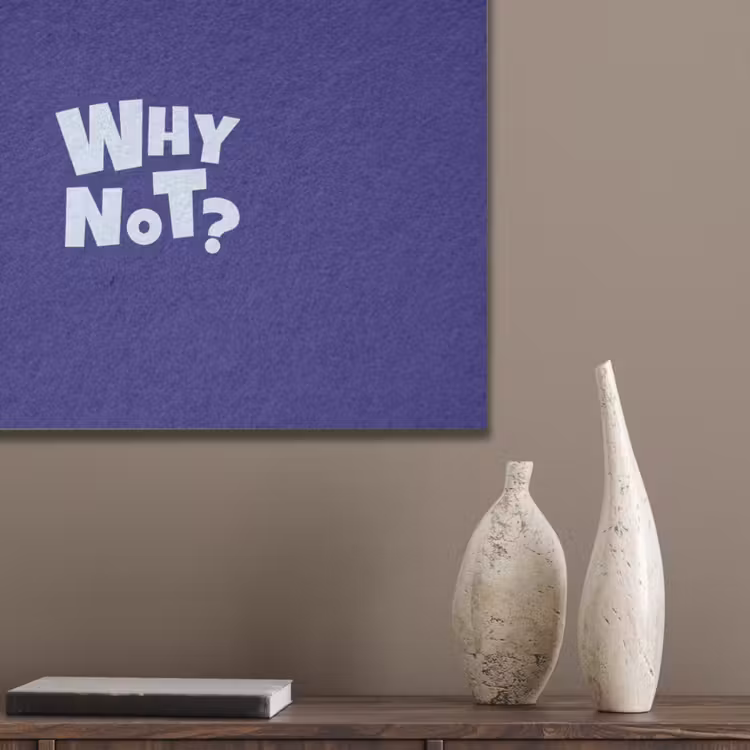 Blauw - Why not - Minimalistisch PET vilt klein -sfeer6_closeup