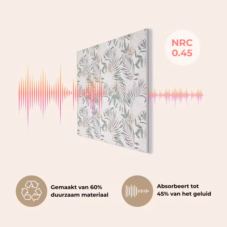 Boho - Jungle - Bloemen - Bladeren PET vilt klein -USP_NL