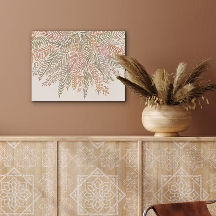Botanisch - Aquarel - Kleurrijk PET vilt klein -sfeer4