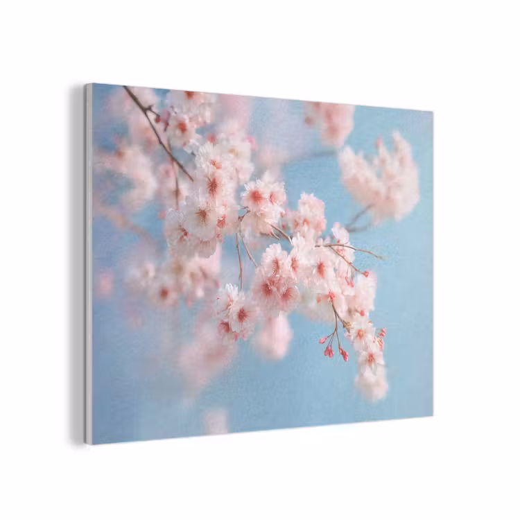 Takken - Bloesems - Roze PET vilt klein -3d