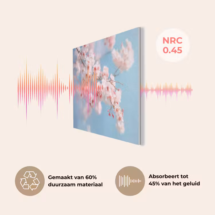 Takken - Bloesems - Roze PET vilt klein -USP_NL
