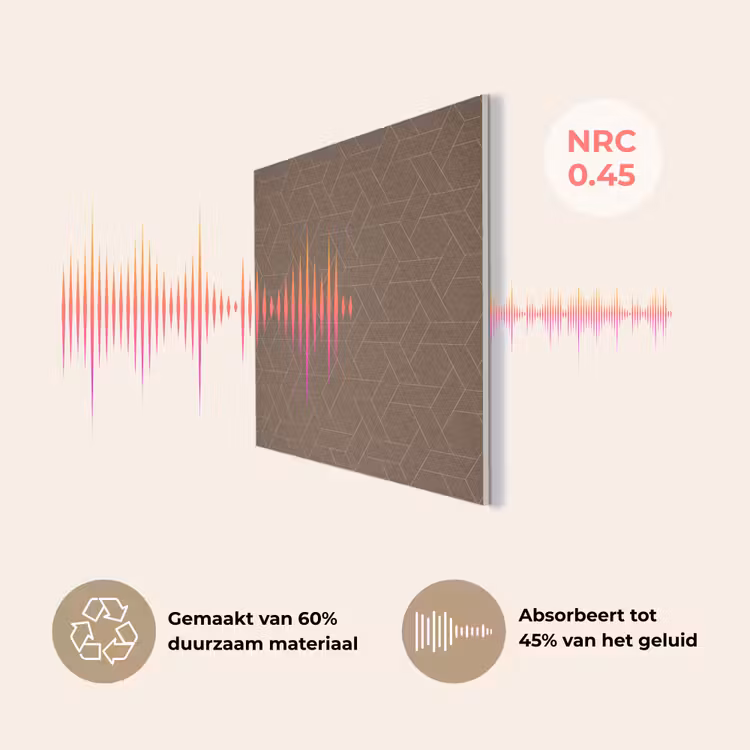 Bruin - Roze - Patroon PET vilt klein 837 -USP_NL