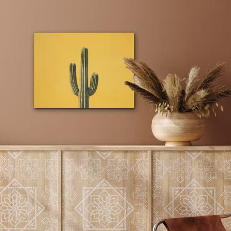 Cactus - Groen - Minimalistisch PET vilt klein -sfeer4