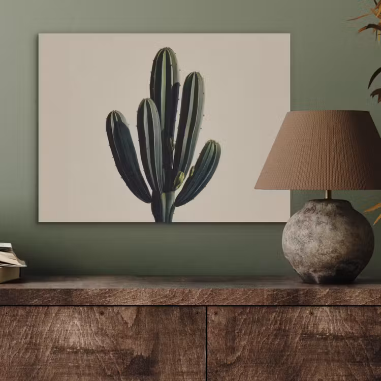 Cactus - Subtiel - Groen PET vilt klein -sfeer2