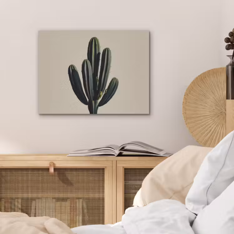 Cactus - Subtiel - Groen PET vilt klein -sfeer3