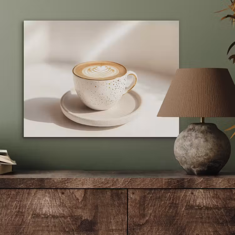 Cappuccino - Schuim - Schotel - Beige PET vilt klein -sfeer2