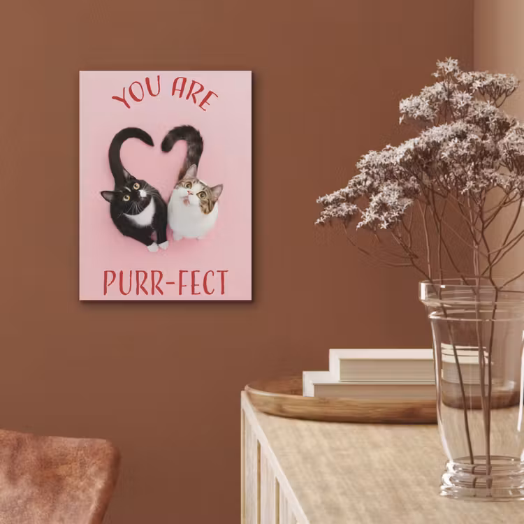 Kat - Hart - Tekst - Valentijn PET vilt klein -sfeer4