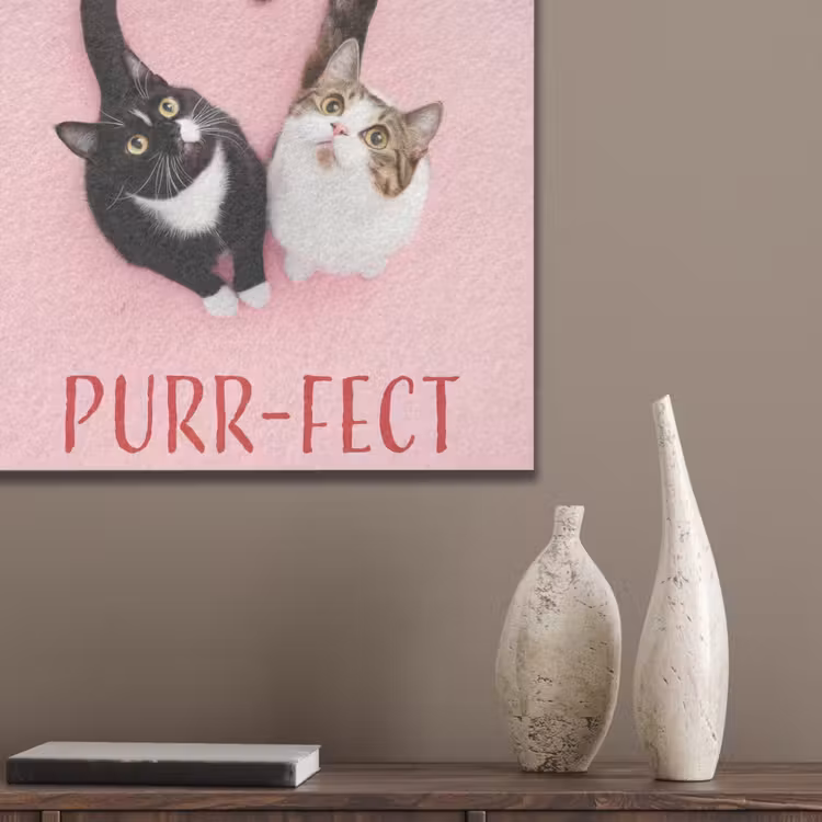Kat - Hart - Tekst - Valentijn PET vilt klein -sfeer6_closeup