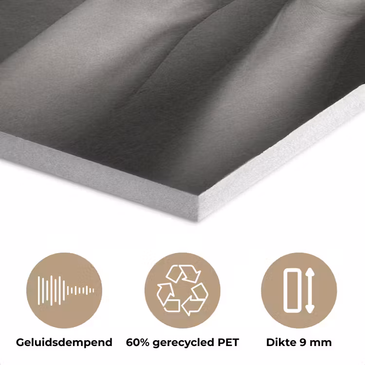 Champagnefles - Glas - Minimalistisch - Spetters PET vilt klein -closeup_NL