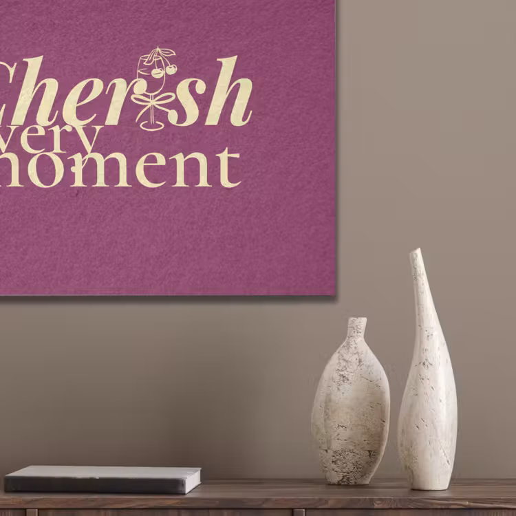 Cherish every moment - Cocktailglas - Bordeaux PET vilt klein -sfeer6_closeup