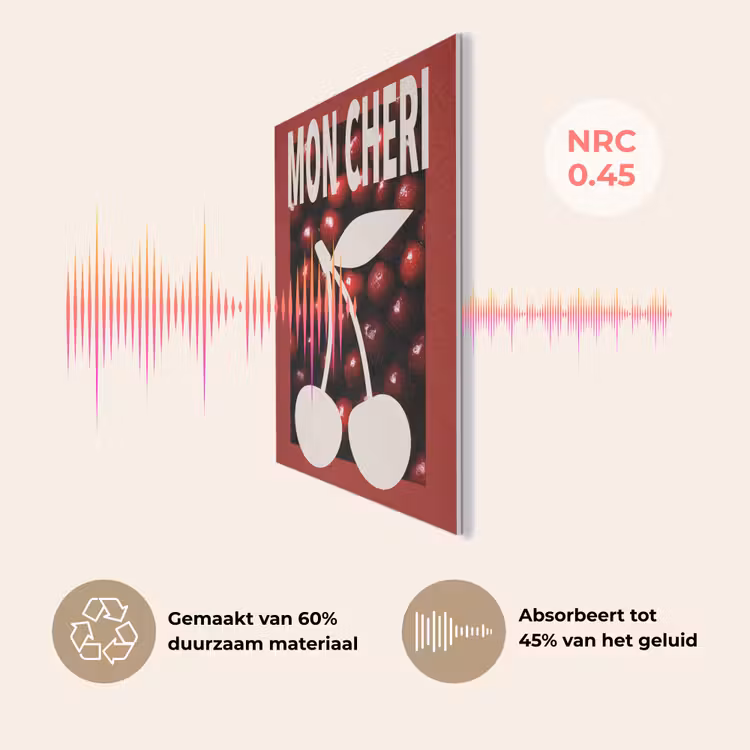 Kersen - Illustratie - Rood PET vilt klein -USP_NL