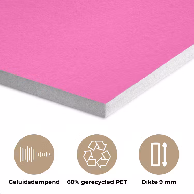 Kers - Roze - Fruit PET vilt klein -closeup_NL