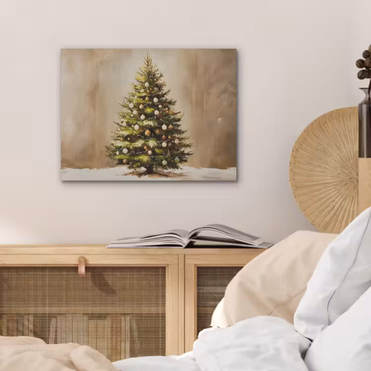 Kerst - Sfeer - Groen PET vilt klein -sfeer3