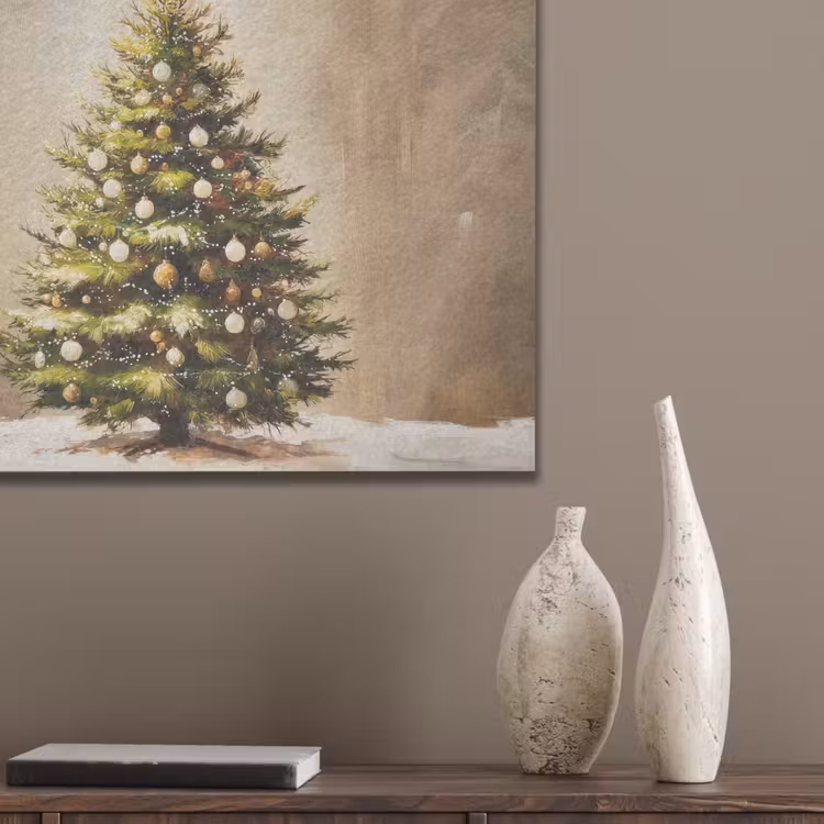 Kerst - Sfeer - Groen PET vilt klein -sfeer6_closeup